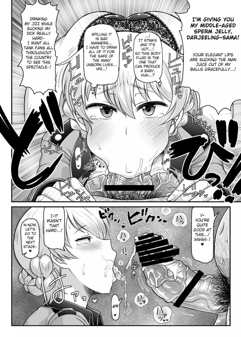 Hentai Manga Comic-Girls & Semen ~Darjeeling-sama Does Compensation Dating With An Old Man Who's Intentions Are Obvious-Read-8